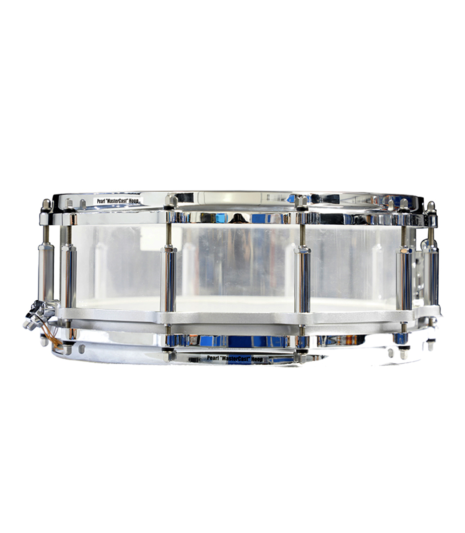 Pearl Crystal Beat 14x5 Snare Drum Clear